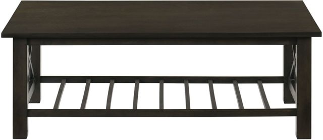 New Classic® Home Furnishings Vesta 3-Piece Espresso Living Room Table Set-1