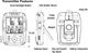 Big Green Egg 4 Probe Wireless Meat Thermometer-4