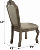 ACME Furniture Chateau de Ville Antique White Dining Side Chair -2