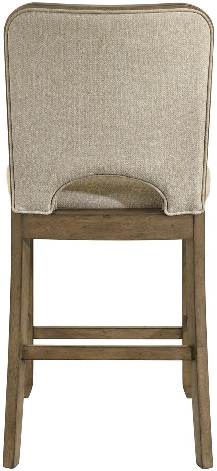 Crown Mark Cockrell Beige/Brown Counter Dining Height Chair-3