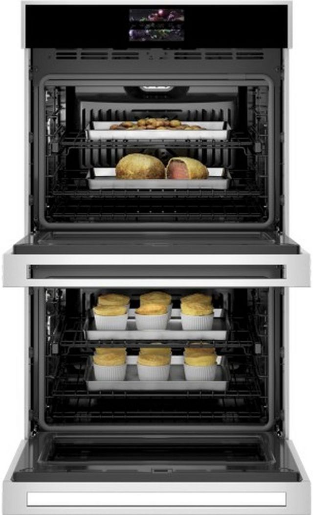 Monogram Minimalist Collection 30" Stainless Steel Electric Built In Double Oven-4