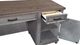 aspenhome® Caraway Aged Slate Credenza Desk-4