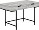 Monarch Specialties Inc. Black/Grey Computer Desk-0