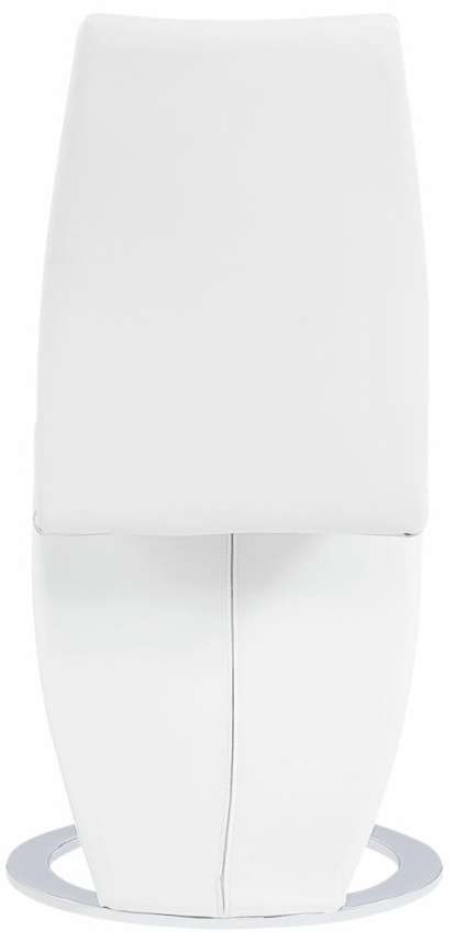 Global Furniture USA D9002 White Dining Side Chair-3