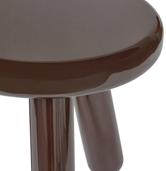 Moe's Home Collection Joy Dark Brown Lacquer Accent Table-3