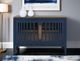 International Furniture Direct Autumn Brown/Dark Blue Console-1