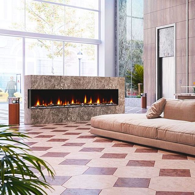 Dimplex® Ignite® Bold Black 100'' Built-in Linear Electric Fireplace-4
