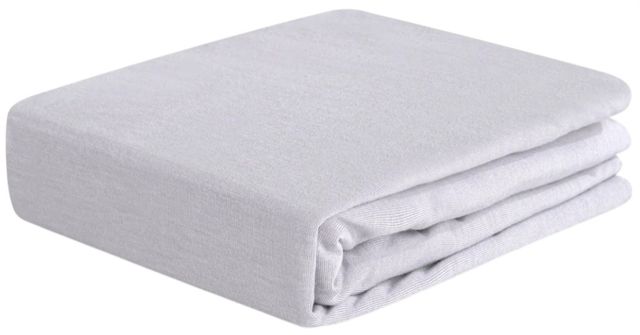 BEDGEAR® Hyper-Wool Performance® Light Gray Crib Fitted Sheet-0