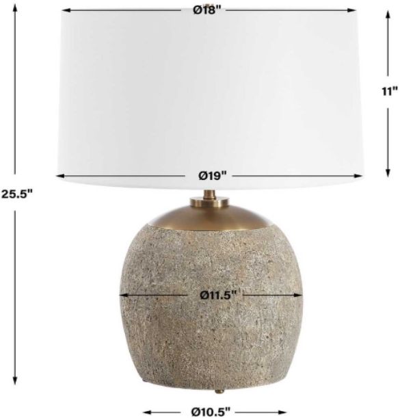 Uttermost® Raylan Brown Table Lamp-3