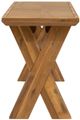 A & B Home Cross Brown Bench-2