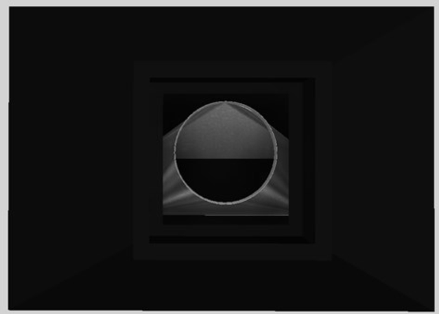 Vent-A-Hood® 42" Black Euro-Style Island Range Hood-1