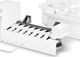 Midea® White Ice Maker Kit for Bottom Mount Refrigerators-1