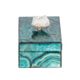 A & B Home Bethany Blue 8" Marbled Box-2