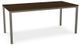 Amisco Customizable Nicholson Walnut Veneer Counter Height Table-0