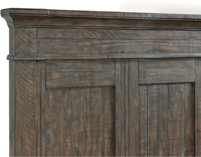 Riverside Furniture Bradford Queen Rustic Coffee Panel Bed-3