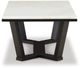 Signature Design by Ashley® Fostead White Coffee Table with Espresso Base-2