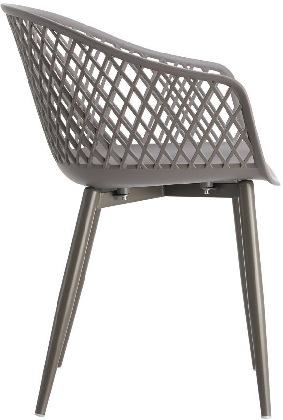 Moe's Home Collection Piazza Grey-M2 Outdoor Chair-2