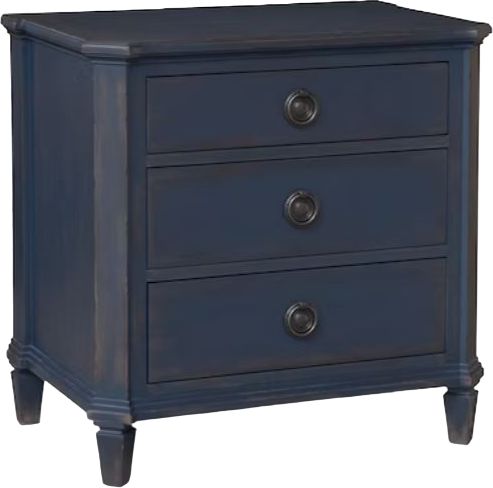 Bassett® Furniture Trafford Adriatic Blue Nightstand-0