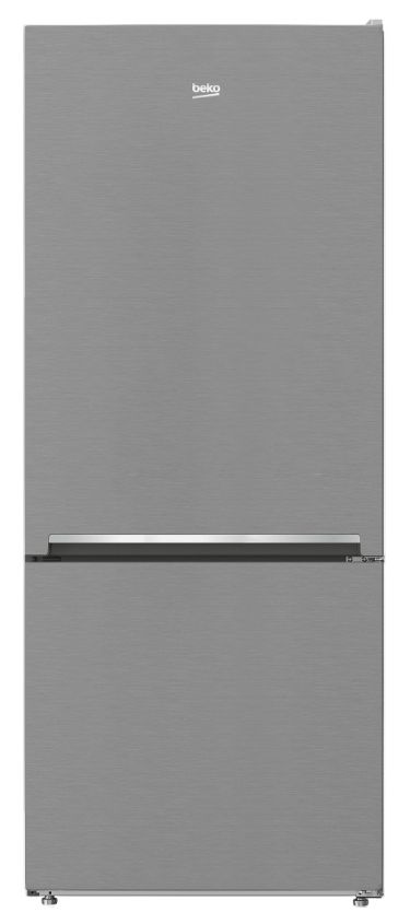 Beko 28" 14.0 Cu. Ft. Fingerprint-Free Stainless Steel Counter Depth Bottom Freezer Refrigerator -0