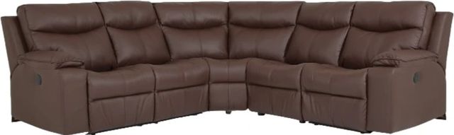 Palliser® Furniture Customizable Providence 4-Piece Power Reclining Curved Sectional-0