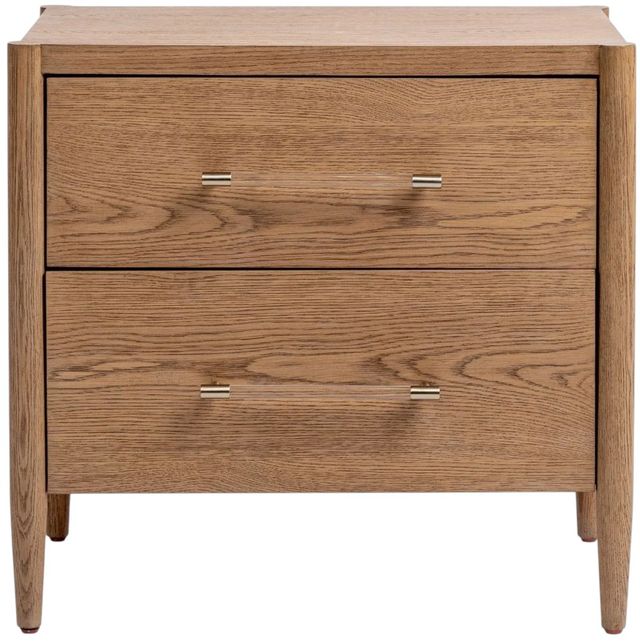 Classic Home Alisen Napa Grove 2-Drawer Nightstand-3
