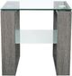 Primo™ International End Table with Glass Shelf-2
