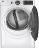 GE® 7.8 Cu. Ft. White Smart Front Load Electric Dryer with Sanitize Cycle-2