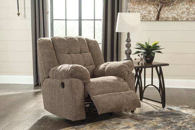 Signature Design by Ashley® Workhorse Cocoa Rocker Recliner-2