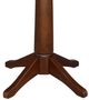 John Thomas Furniture® Dining Essentials Espresso 42" Table Top with Espresso Transitional Pedestal Base-2