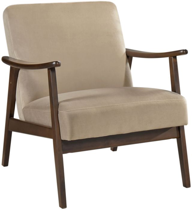 Homelegance® Landers Light Brown Accent Chair-0
