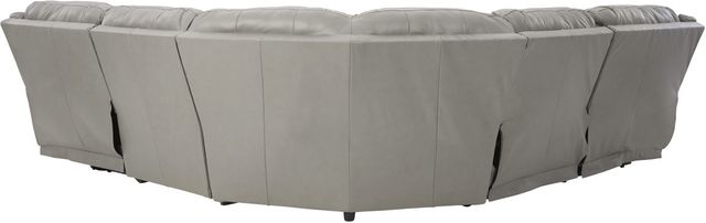 Signature Design by Ashley® Dunleith 6-Piece Gray Power Reclining Sectional-1