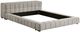 Coaster® Trinity Light Taupe Full Upholstered Panel Bed-1