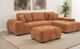 Coaster® Octavia Orange 2-Piece L-Shaped Sectional and Chaise-4