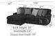 iAmerica Hercules Chocolate 2 Piece Sectional-1