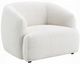 ACME Furniture Lucifer White Shimmer Chair-0
