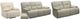Parker House® Spartacus 3-Piece Oyster Power Reclining Seating Set-0