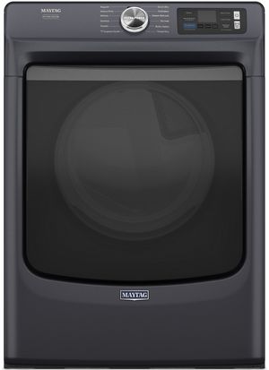 Maytag® 7.4 Cu. Ft. Midnight Steel Front Load Electric Dryer 