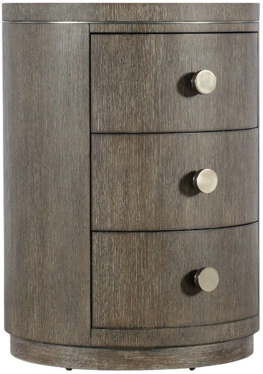 Hooker® Furniture Modern Mood Mink Round Nightstand-0