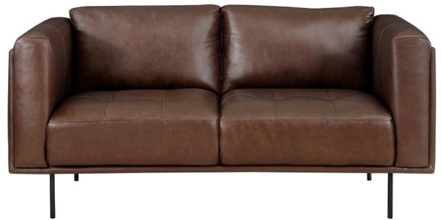 Homelegance® Soren Brown Loveseat-2