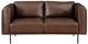 Homelegance® Soren Brown Loveseat-2
