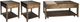 Liberty Furniture Mitchell 3-Piece Nutmeg Table Set-0