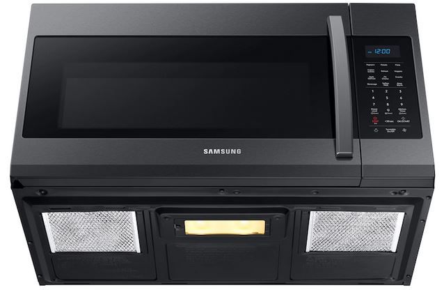 Samsung 1.9 Cu. Ft. Fingerprint Resistant Black Stainless Steel Over The Range Microwave-3