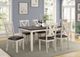 Nationwide Furniture Distributors 7 Piece Weathered Butter Milk Dining Set-0