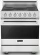 Viking® 3 Series 30" Frost White Freestanding Electric Range-0