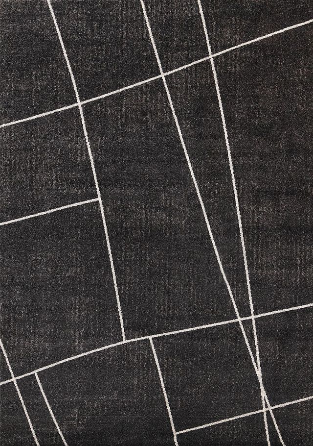 Kalora Interiors Mae Grey/White 5'x8' Area Rug-0
