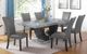 New Classic® Home Furnishings Lyra 5-Piece Black/Gray Dining Set-1