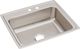 Elkay Lustertone® Classic Lustrous Satin 25" x 21-1/4" x 7-7/8" MR2-Hole Single Bowl Drop-In Sink-0