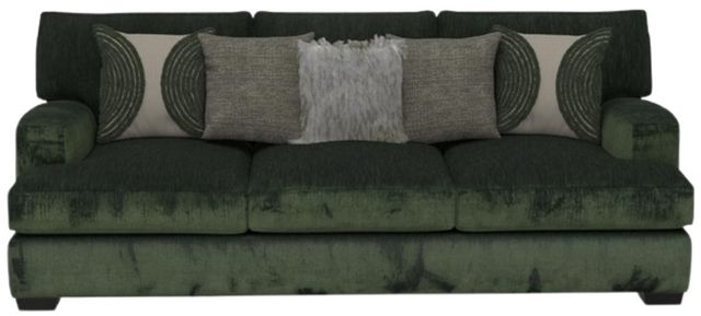 Corinthian Furniture Central Park Green Sofa-0