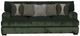 Corinthian Furniture Central Park Green Sofa-0