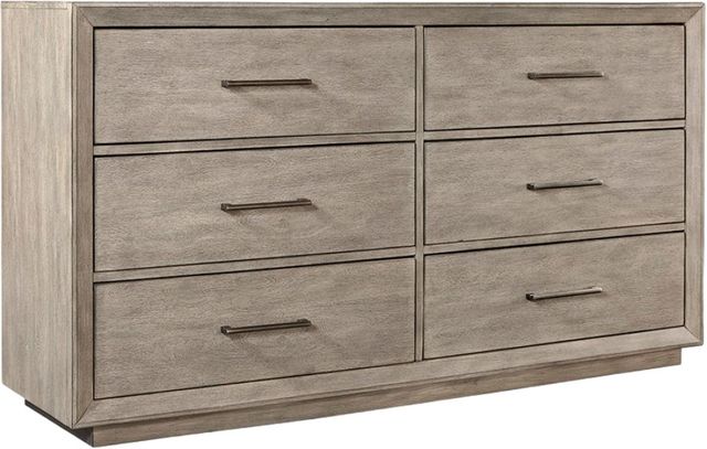 aspenhome® Platinum Gray Linen Dresser-0